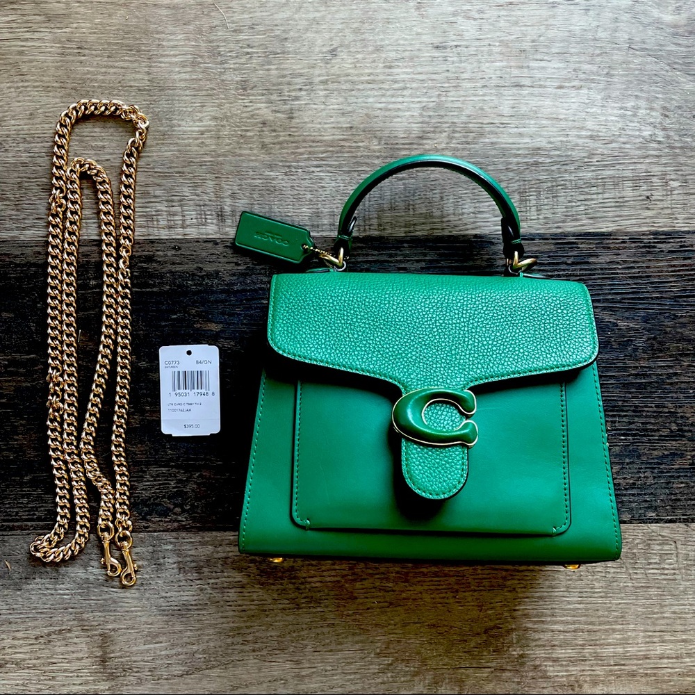 Coach tabby top handle handbag